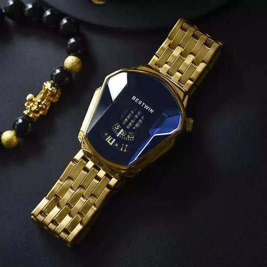 Luxury Men's Stainless Steel Wrist Watch Irtaza Rasool Store