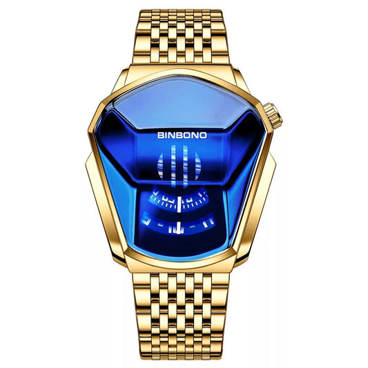 Unique Luxury Men's Stainless Steel Wrist Watch Irtaza Rasool Store