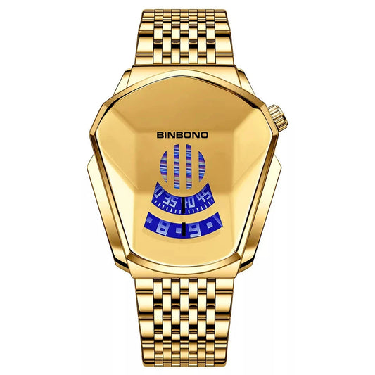 Luxury Men's Stainless Steel Wrist Watch Irtaza Rasool Store