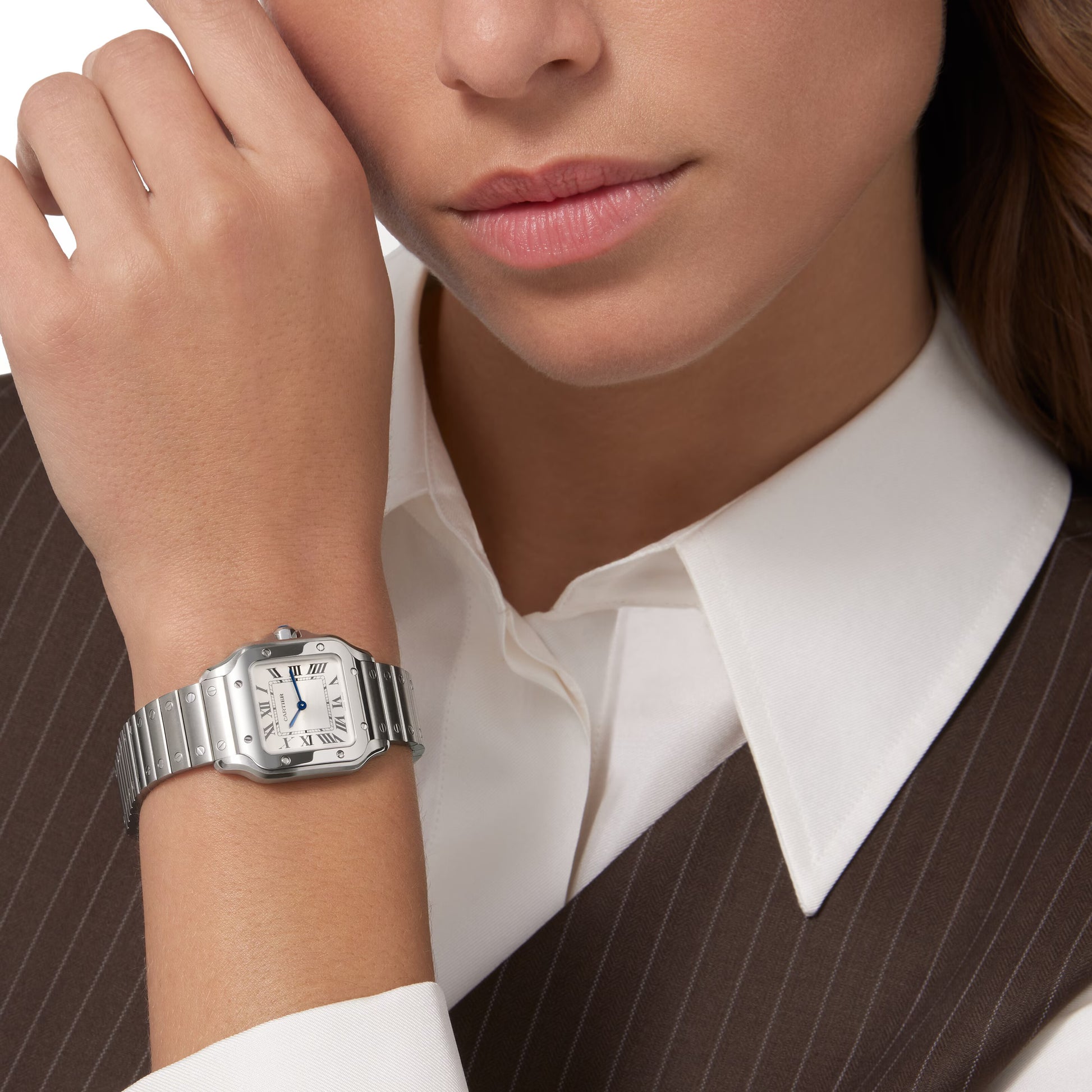 Santos  Cartier watch Irtaza Rasool Store